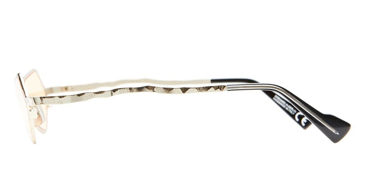 Kuboraum Mask Z25 - Light Gold Sunglasses