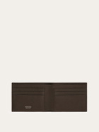 Ferragamo Mens Gancini bifold wallet in Black