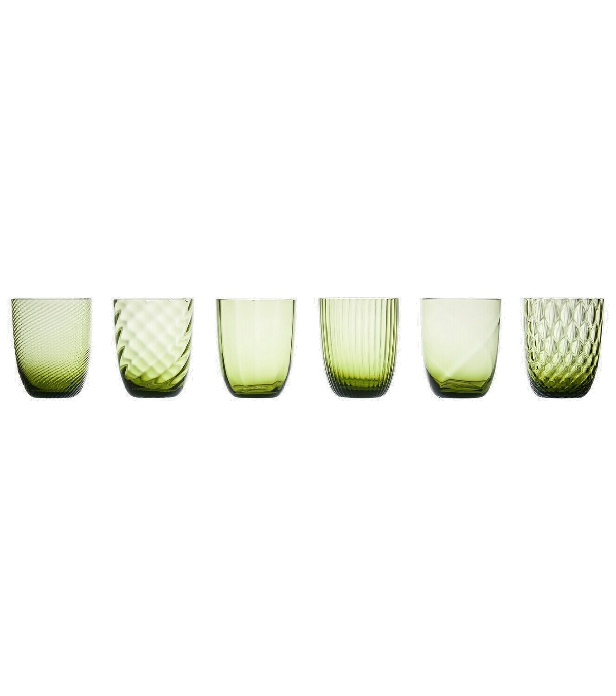 Photo: NasonMoretti - Idra set of 6 water glasses