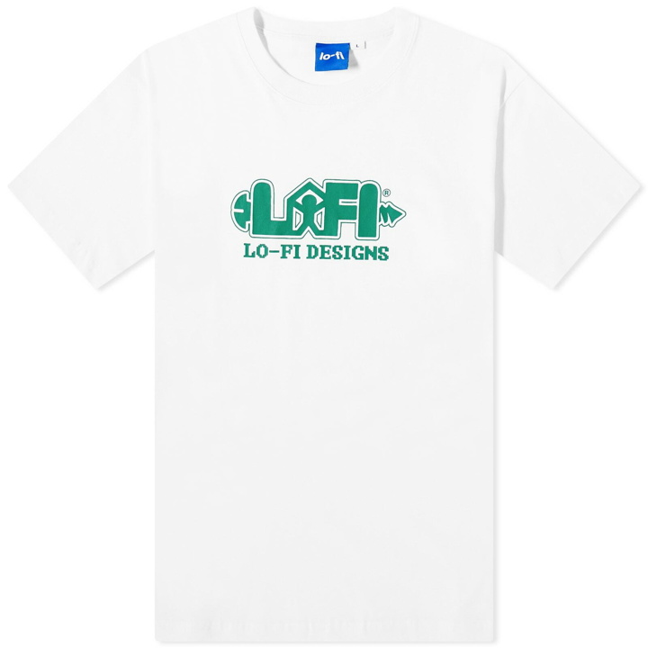 Photo: Lo-Fi Men's Architect T-Shirt in White