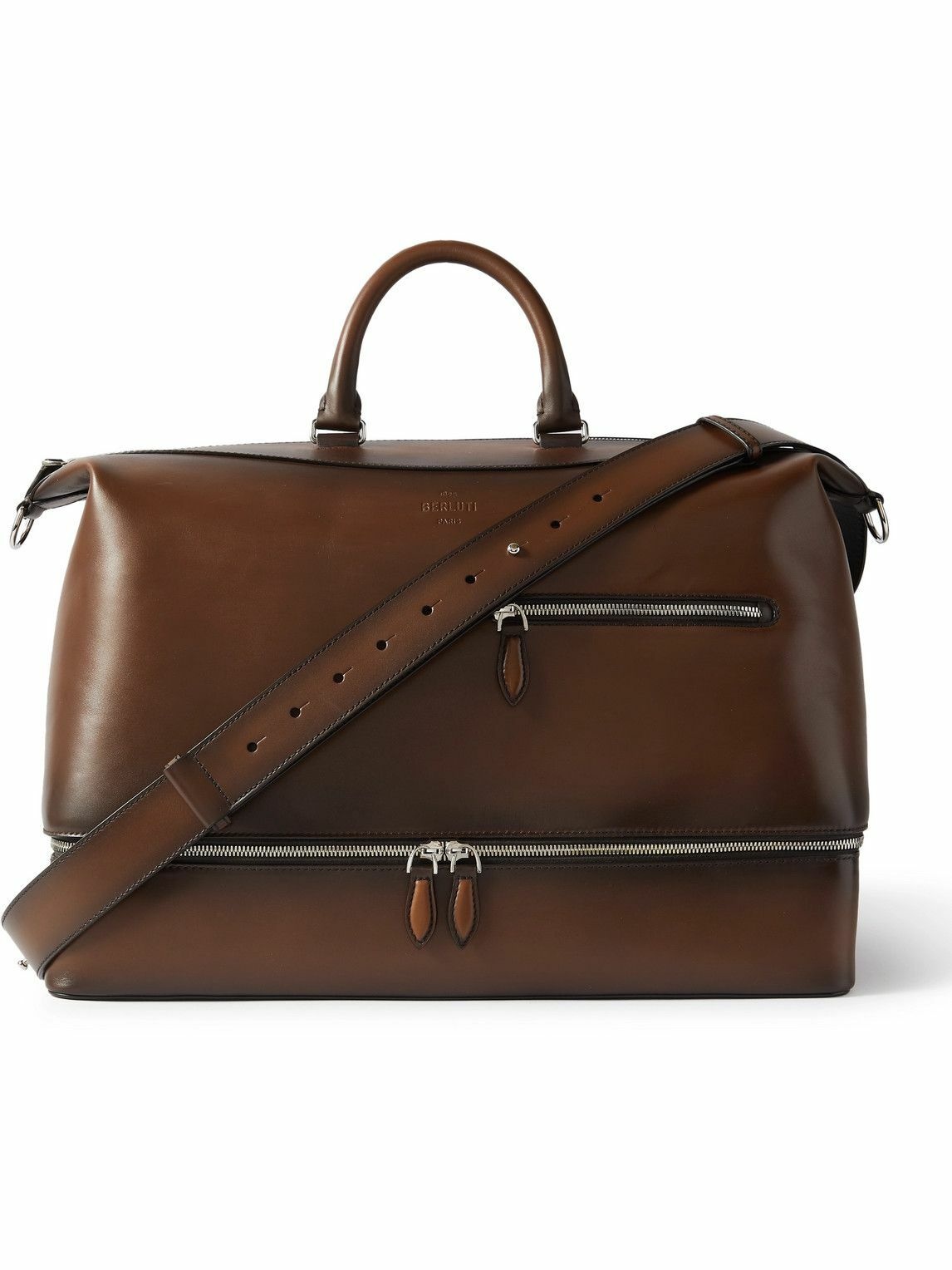 Berluti - Venezia Leather Holdall Bag Berluti