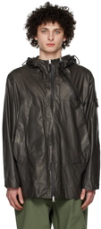 Stone Island Shadow Project Black Packable Protective Coat