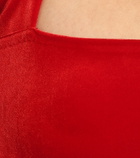 Vetements - Velvet minidress