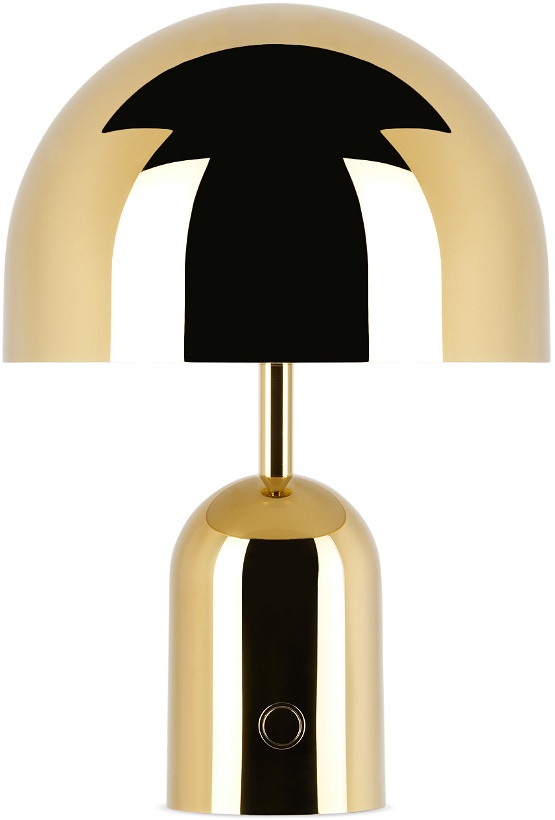 Photo: Tom Dixon Gold Bell Portable Table Lamp