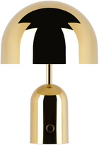 Tom Dixon Gold Bell Portable Table Lamp