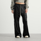Rick Owens DRKSHDW Women's Wide Pusher Pants in Black