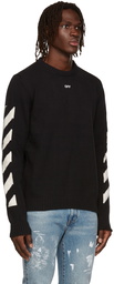 Off-White Black Diag Sweater