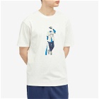 New Balance Men's NB Athletics Baseball Style Relaxed T-Shirt in Sea Salt