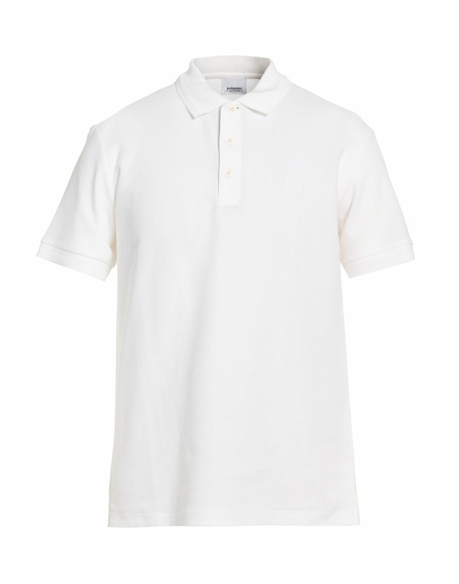 Photo: Burberry Mens Polo shirt in White