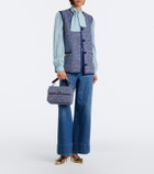 Valentino Garavani Rockstud Spike Medium tweed top-handle bag