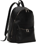 Rick Owens Black Calfskin Backpack