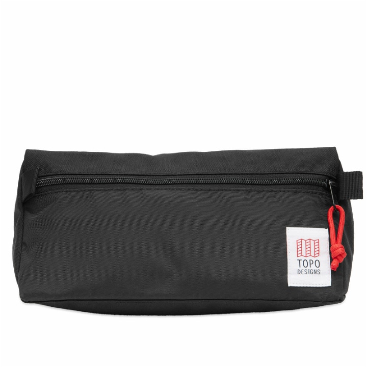 Photo: Topo Designs Dopp Kit Wash Bag in Black 