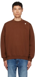 Recto Burgundy Patch Sweatshirt