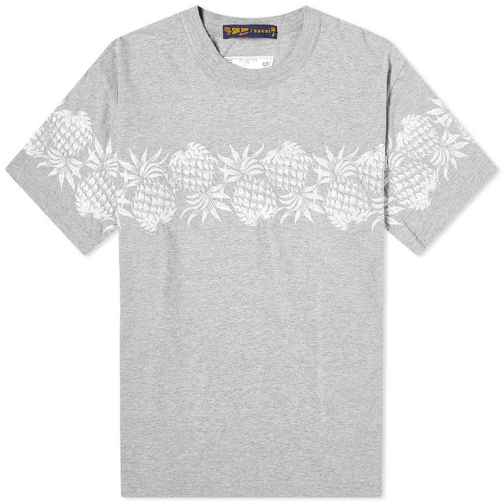 Photo: Sacai x Sun Surf Pineapple Embroidered Tee