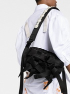 Simone Rocha Black Embellished Cross Body Bag