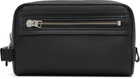 TOM FORD Black Grain Leather Toiletry Pouch