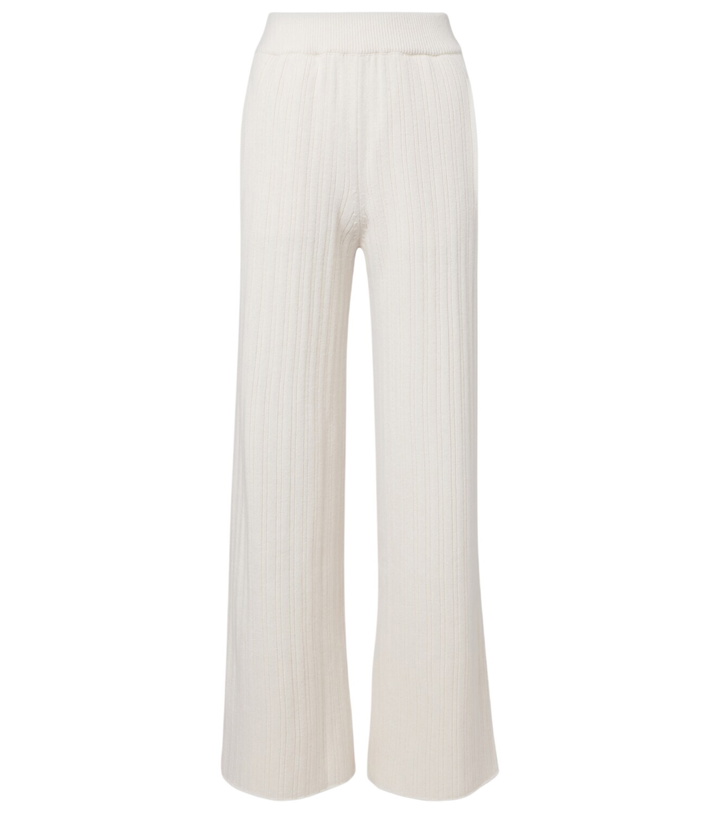 Photo: Eleventy Wool and cashmere straight pants