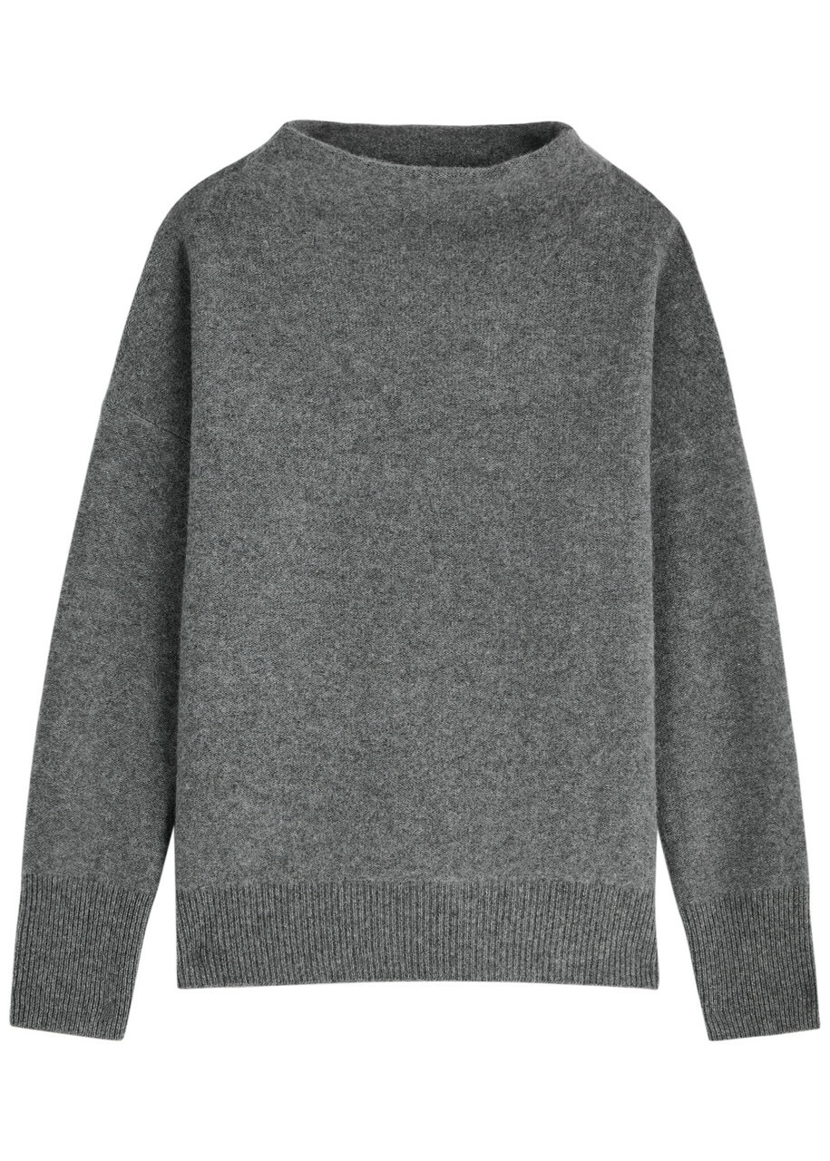 Vince Brushed Cashmere Jumper Grey