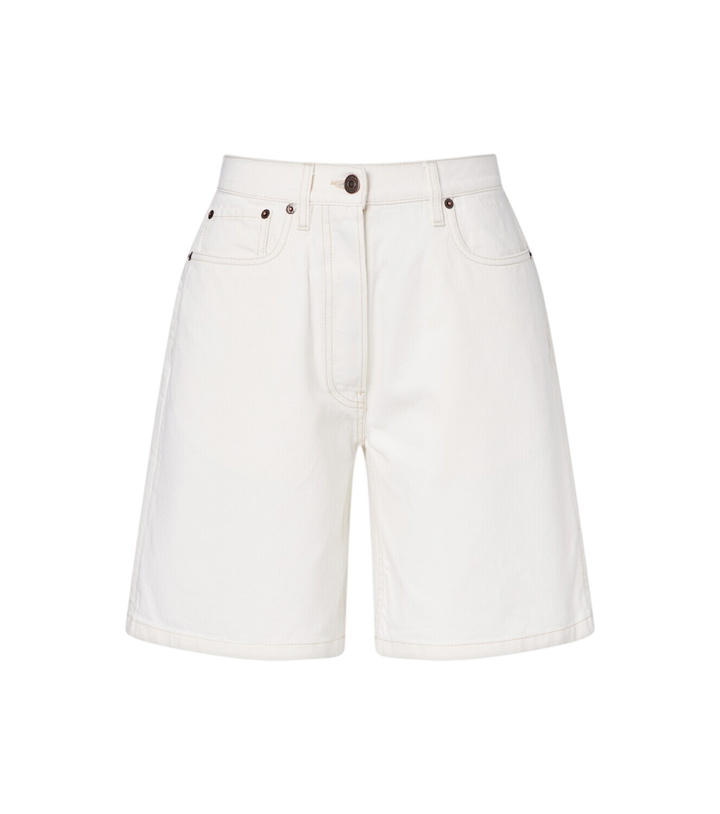 Photo: Prada Denim Bermuda shorts