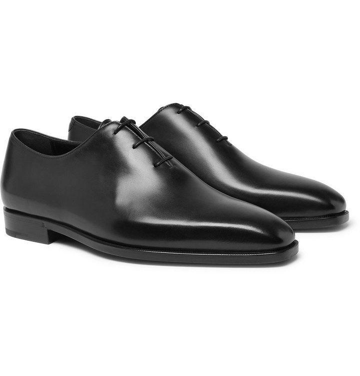 Photo: Berluti - Alessandro Démesure Whole-Cut Leather Oxford Shoes - Men - Black