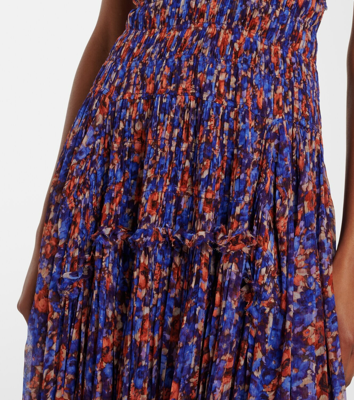 Ulla Johnson Atrani floral silk chiffon maxi dress