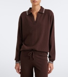 The Upside Coco Luna cashmere-blend polo sweater