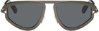 Burberry Gunmetal 0BE3150 Sunglasses