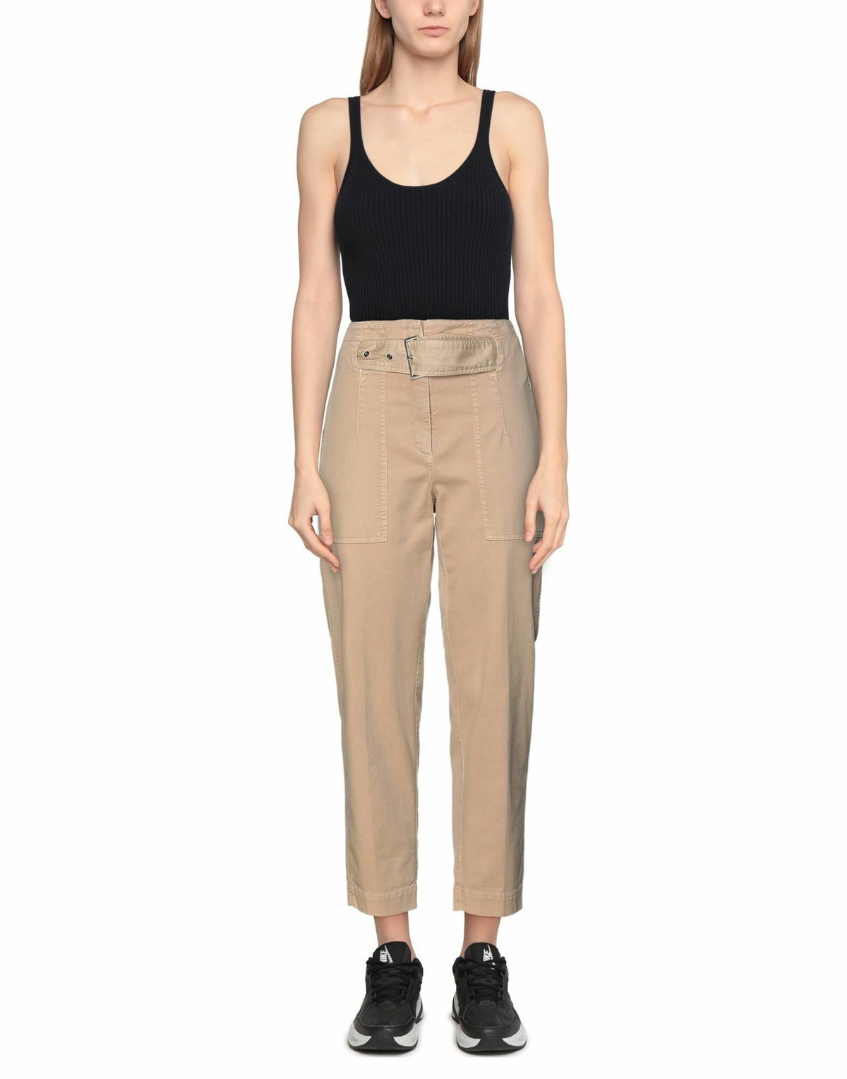 Peserico Womens Pants Sand