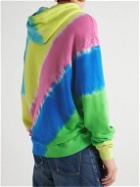 The Elder Statesman - Oversized Tie-Dyed Cotton and Cashmere-Blend Jersey Hoodie - Multi