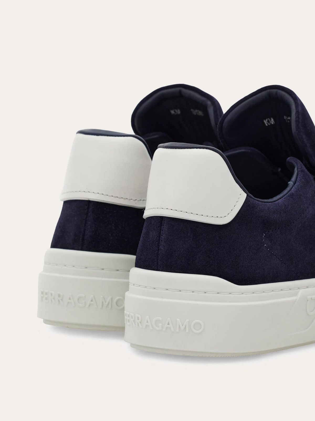 Ferragamo Mens Gancini sneaker in Blue
