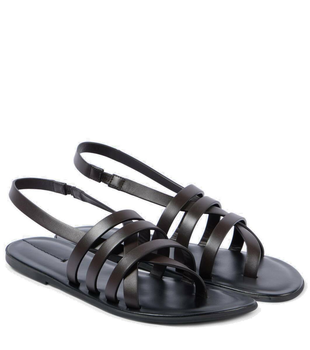 The Row Line leather sandals The Row