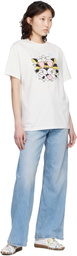 Kenzo Off-White Kenzo Paris 'KENZO Wild Tiger' Loose T-shirt