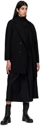 Max Mara Black Pedone Coat