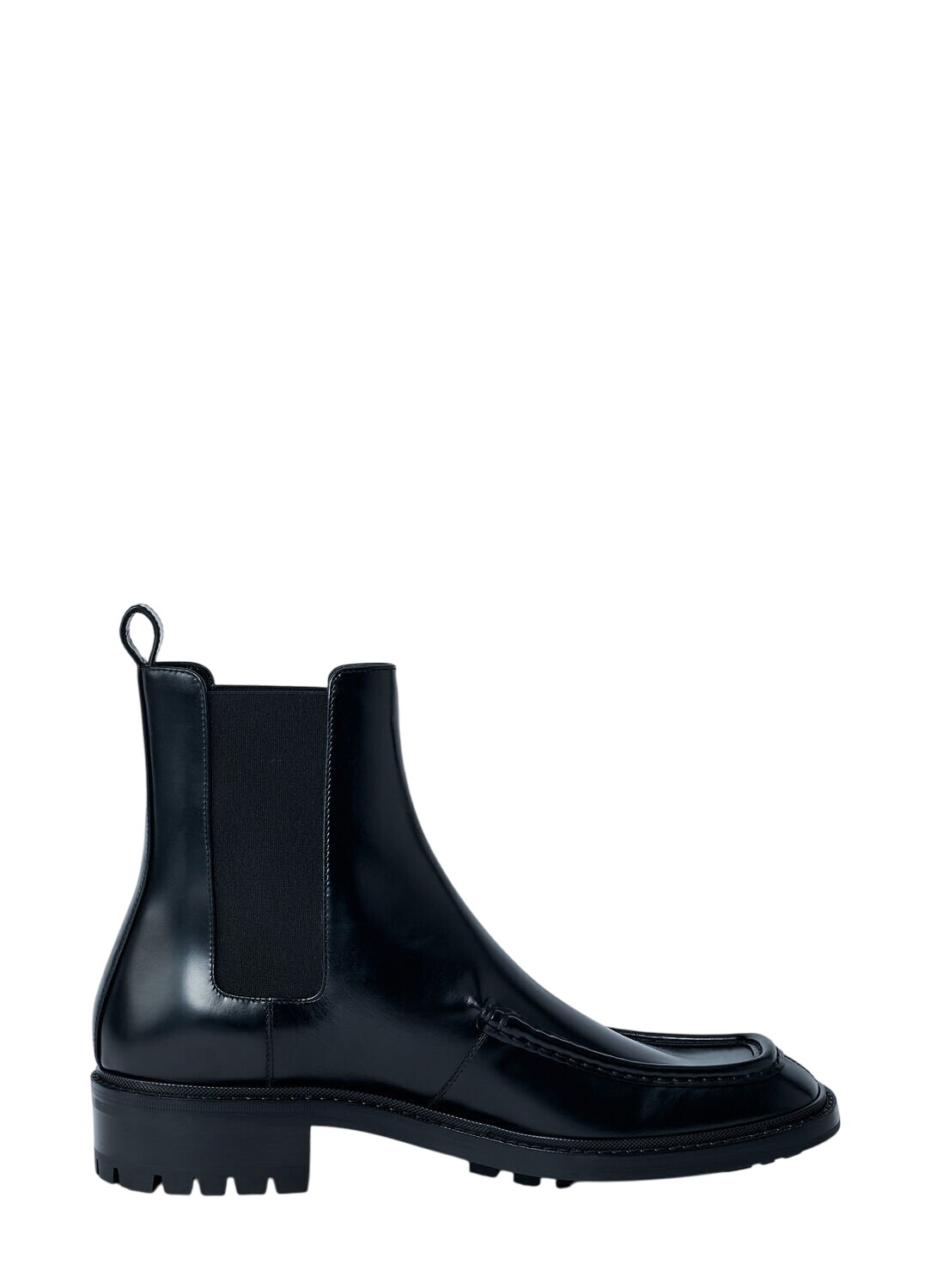SAINT LAURENT - Xiv 70 Zipped Shiny Boots Saint Laurent
