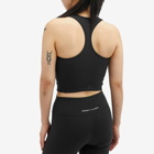 Sporty & Rich Women's SR Bold Sports Cropped Tank in Black