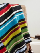 The Elder Statesman - Racing Striped Cashmere Blanket