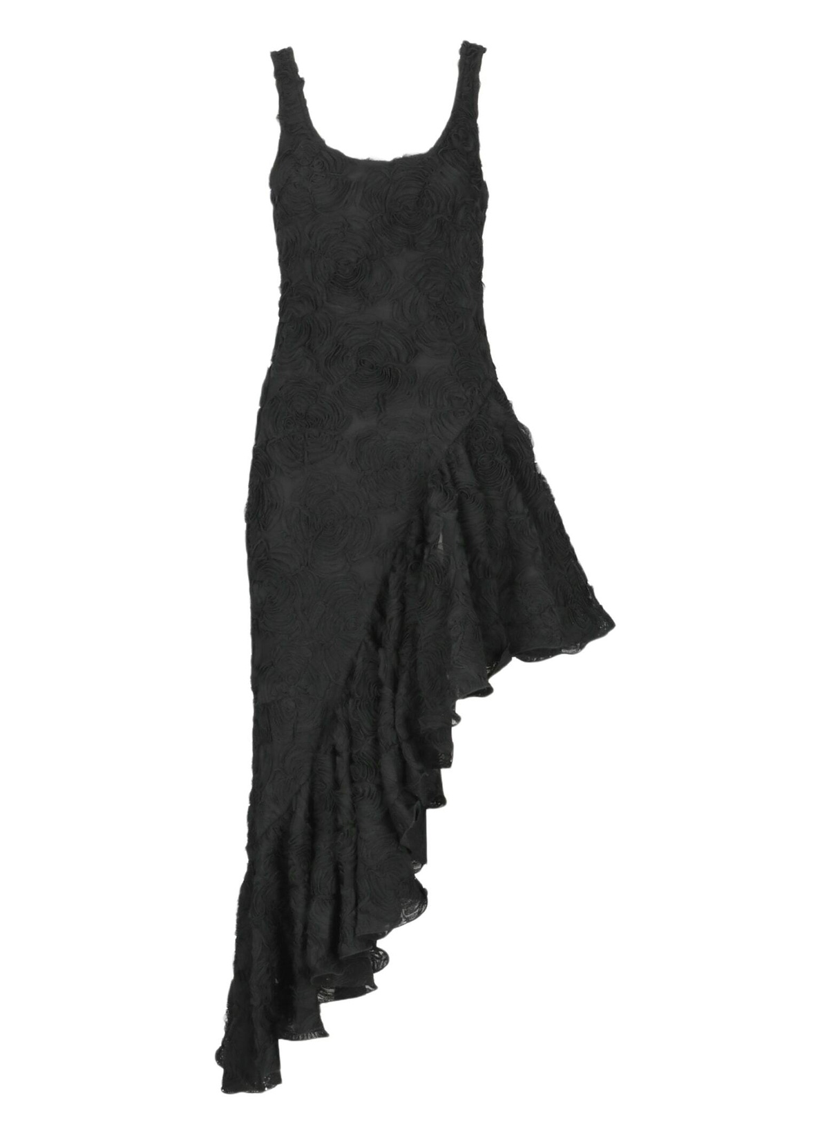 ワンピース ROTATE BIRGER CHRISTENSEN 'Flower mesh ruffle' dress ROTATE BIRGER CHRISTENSEN flower-mesh Ruffle Dress