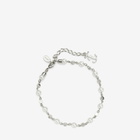 Jimmy Choo Pearl Crystal Anklet Bracelet