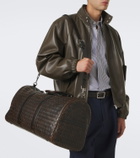 Bottega Veneta Intrecciato leather duffel bag
