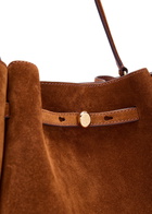 Tory Burch Romy Large Suede Bucket bag - Caramel - One Size