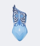 La DoubleJ Goddess printed swimsuit