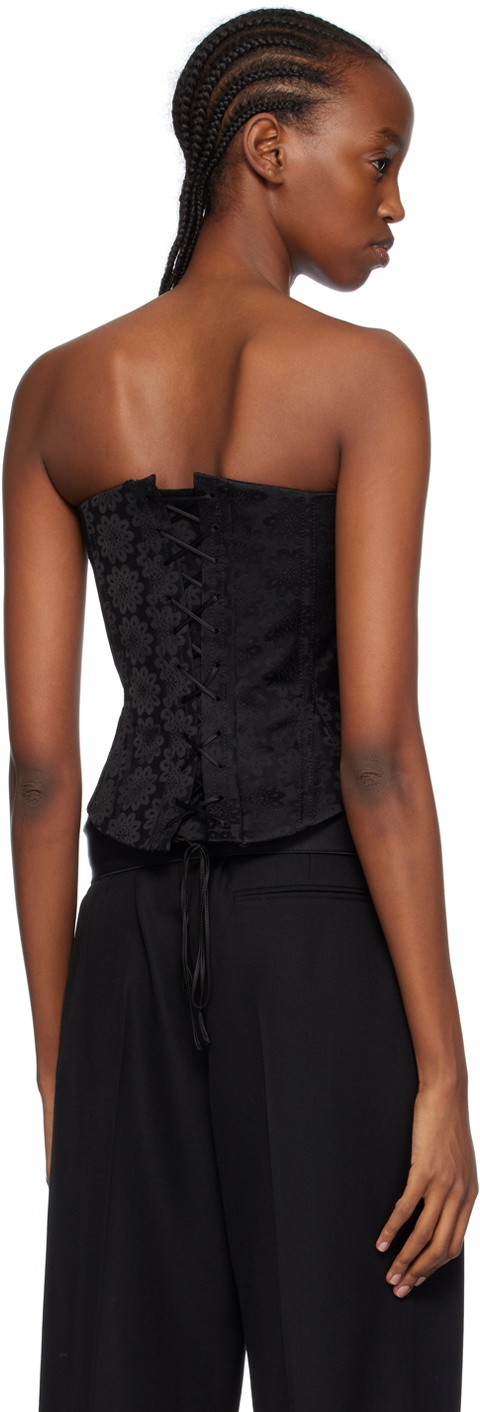 Stella McCartney Black Daisy Corset