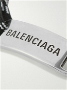 Balenciaga - Sterling Silver and Cord Necklace