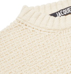 Jacquemus - Pablo Linen and Cotton-Blend Sweater - Beige