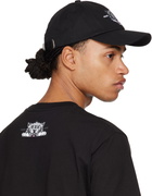 Kenzo Black Kenzo Paris Logo Graphic Cap