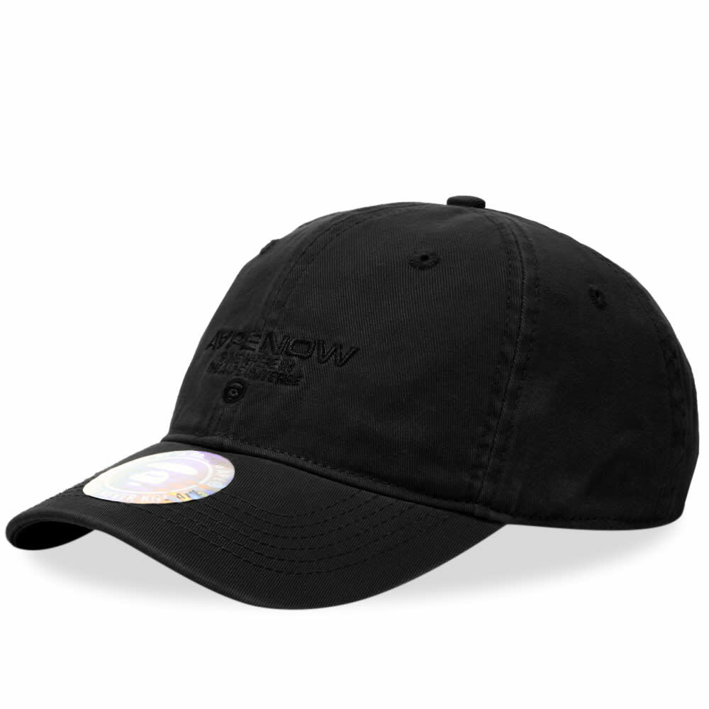 Men's AAPE Washed Cap in Black AAPE by A Bathing Ape