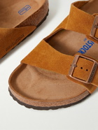 Birkenstock - Arizona Suede Sandals - Brown