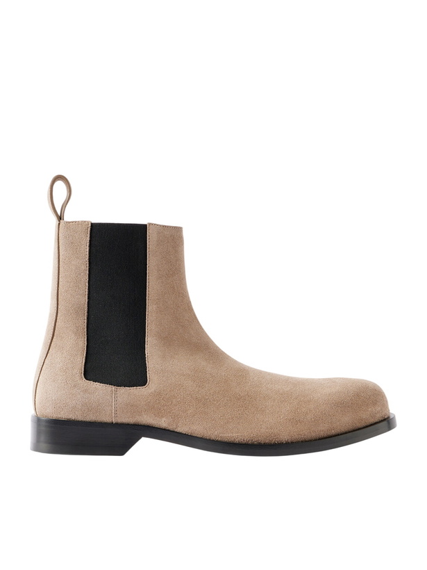Photo: LOEWE - Bobine Suede Chelsea Boots - Brown