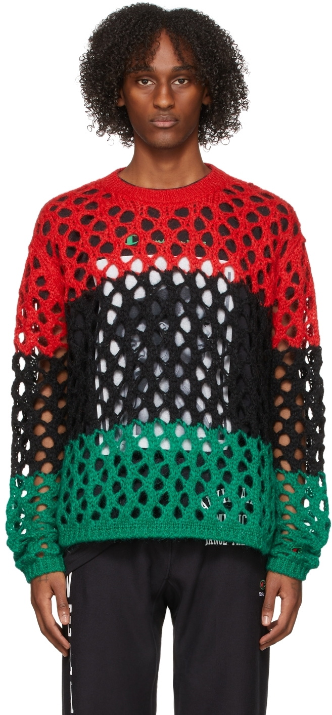 Denim Tears Multicolor Mohair Crewneck
