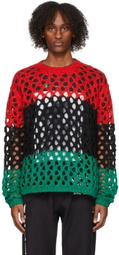 Denim Tears Multicolor Mohair Crewneck